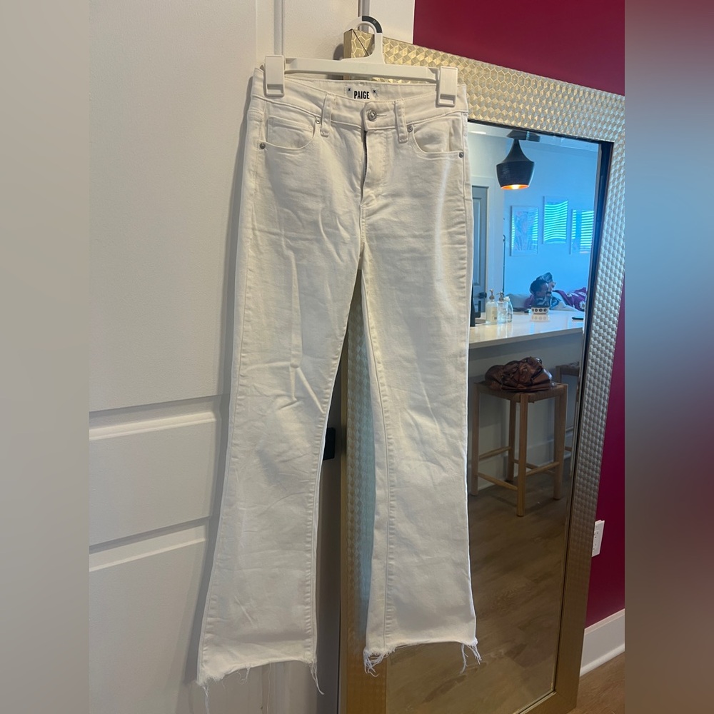 *Anthropologie* Paige High Rise Laurel Canyon Petite Bootcut Jeans - Picture 6 of 13